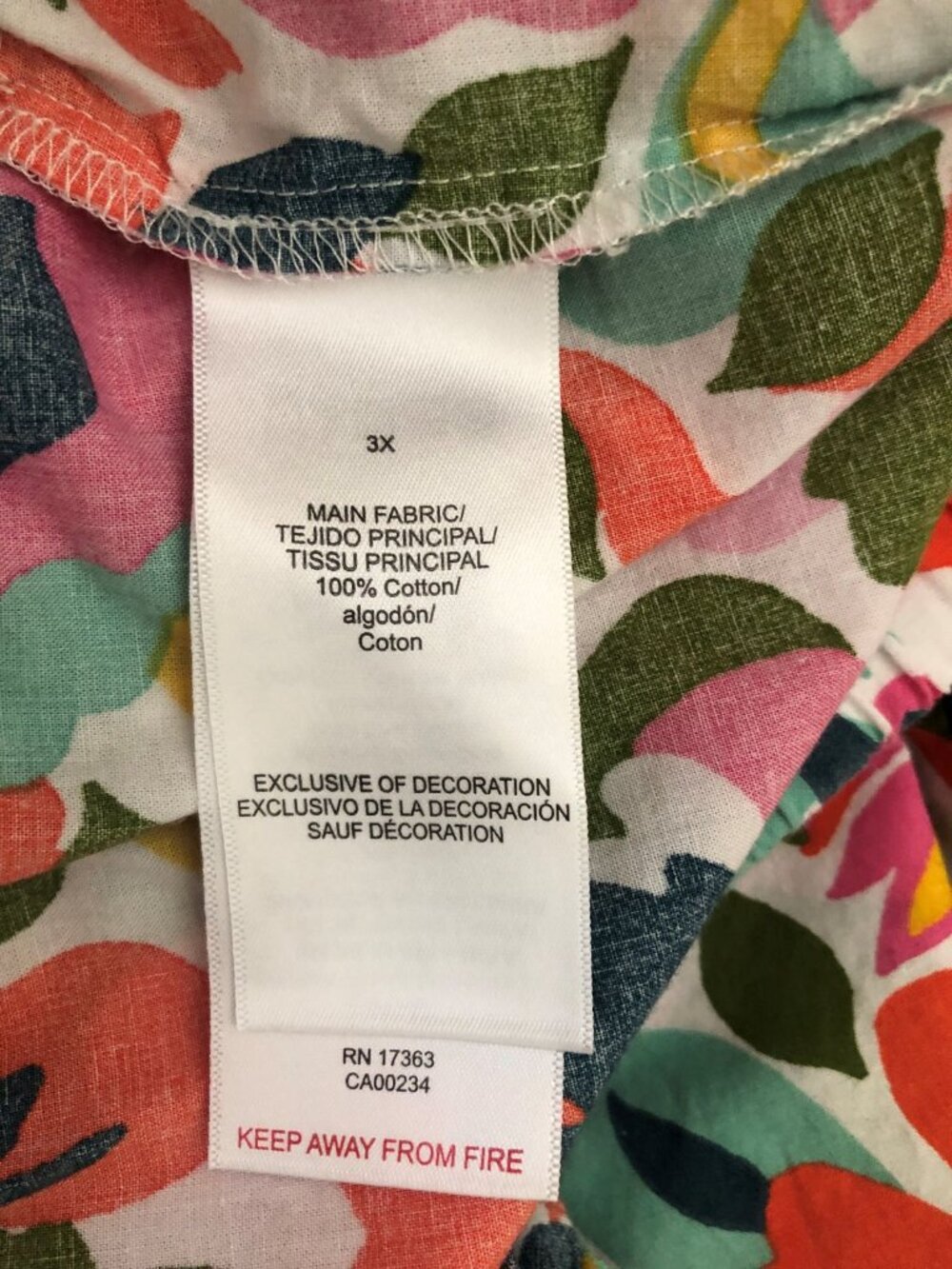 BedHead Whimsy Ditsy Cami Cotton Poplin Pajama PJ Set Women's 3X - Picture 7 of 16